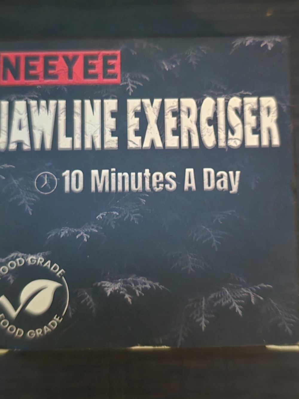 NEEYEE Jawline Exerciser - Navy Blue